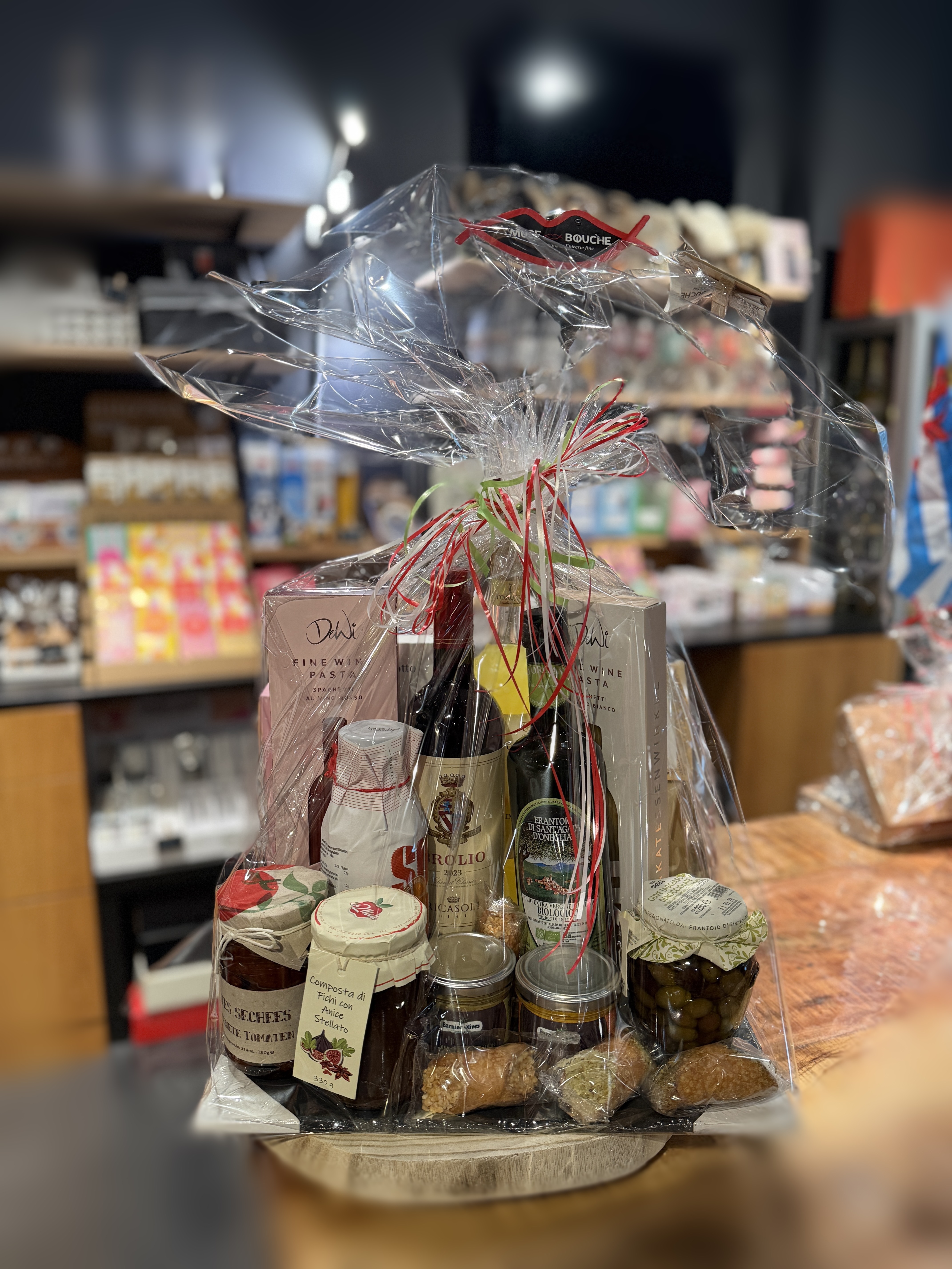 Corbeille Italienne — Destination l'Italie, des produits originaux et qualitatifs, corbeille sur mesure