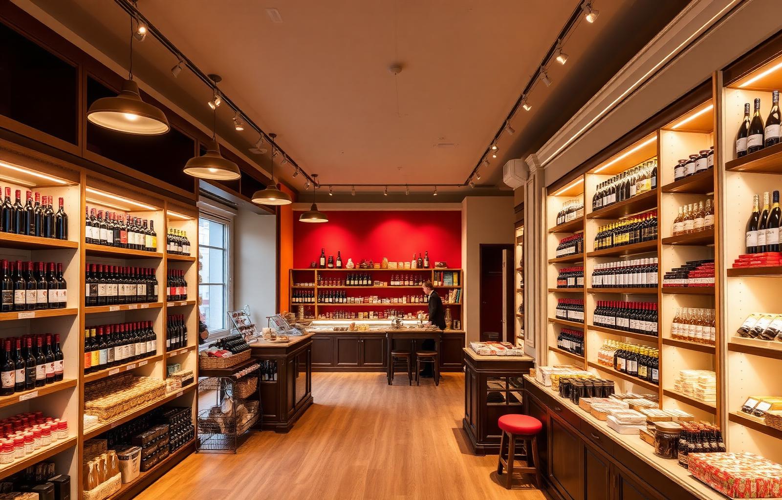 Vue d'ensemble de la boutique Amuse-Bouche à Luxembourg